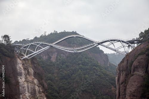 Shenxianju Scenic Spot, Taizhou City, Zhejiang Province, China photo