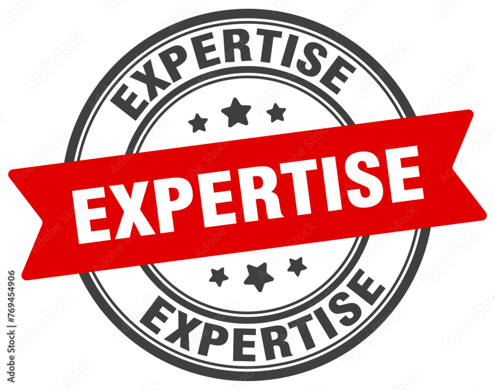 expertise stamp. expertise label on transparent background. round sign expertise stamp. expertise label on transparent background. round sign