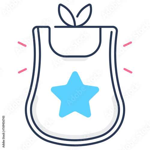 Baby Bib Icon