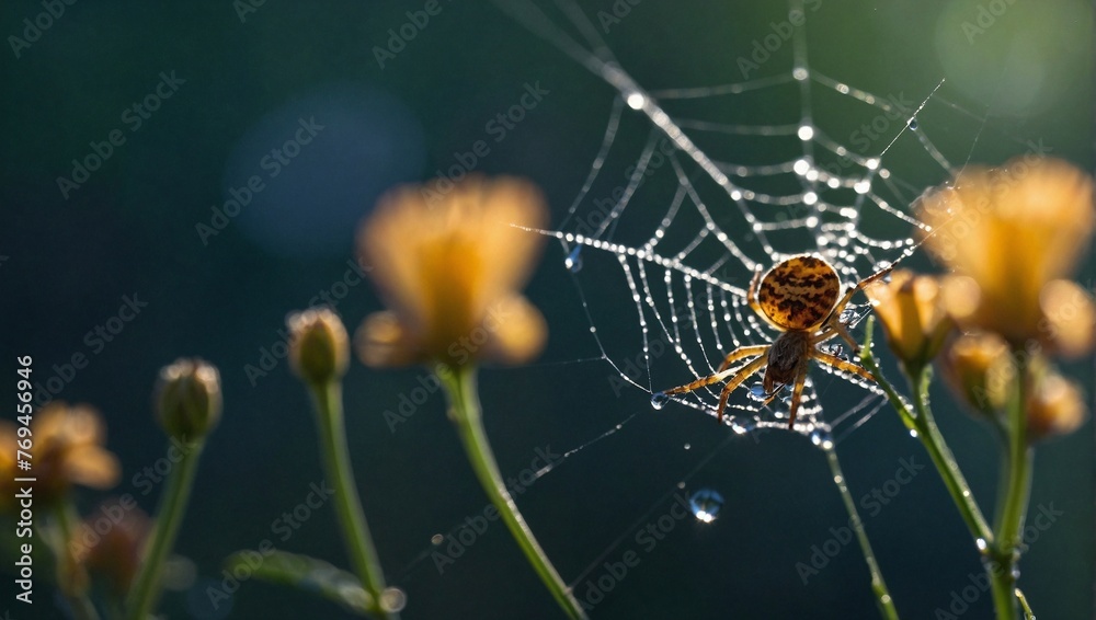 spider on web spider on web
