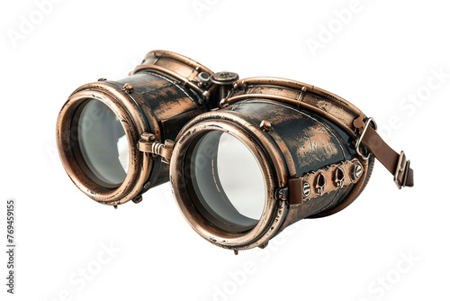 Steampunk Goggle on Transparent Background