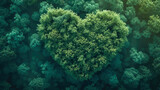 Nature's Embrace: Heartfelt Green Oasis
