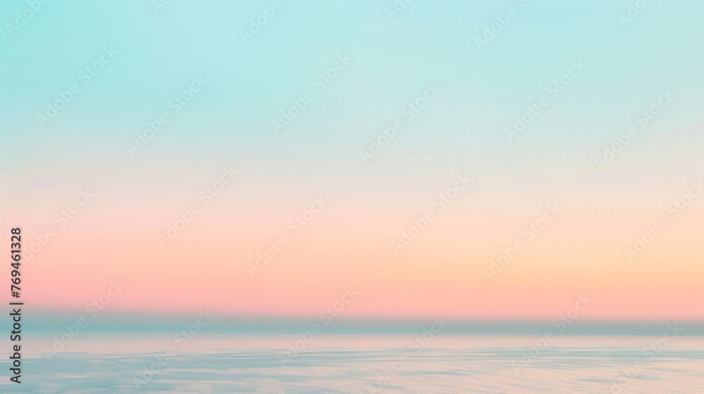 View of a body of water with a pastel sky in the background, creating a tranquil scene, background, wallpaper