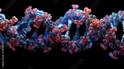 Human dna helix 