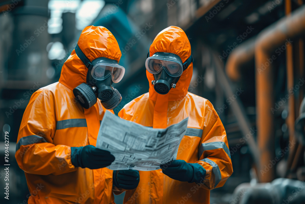Environmental Inspection: Engineers Investigate Hazardous Spill Environmental Inspection: Engineers Investigate Hazardous Spill
