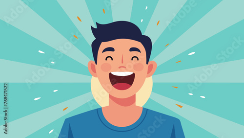 the emotion of surprise vector illustration