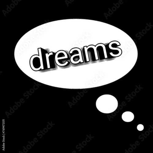 Dreams logo, dreams idea, keeping your hope.