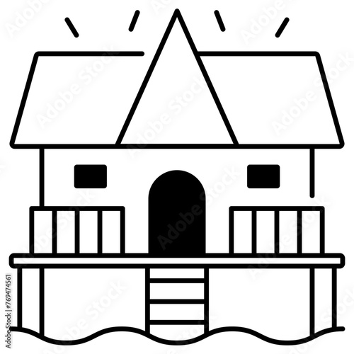 Bungalow Icon