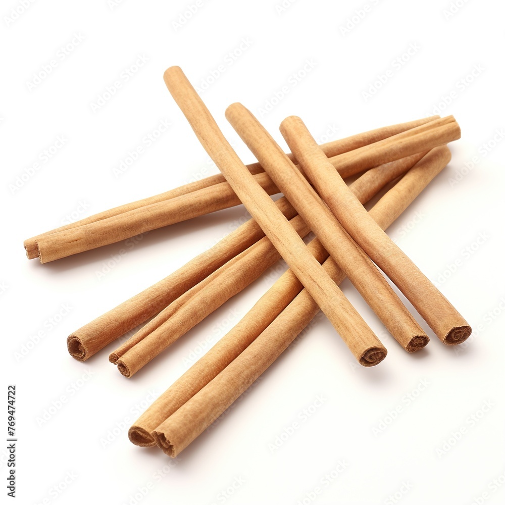 cinnamon sticks isolated on white background cinnamon sticks isolated on white background