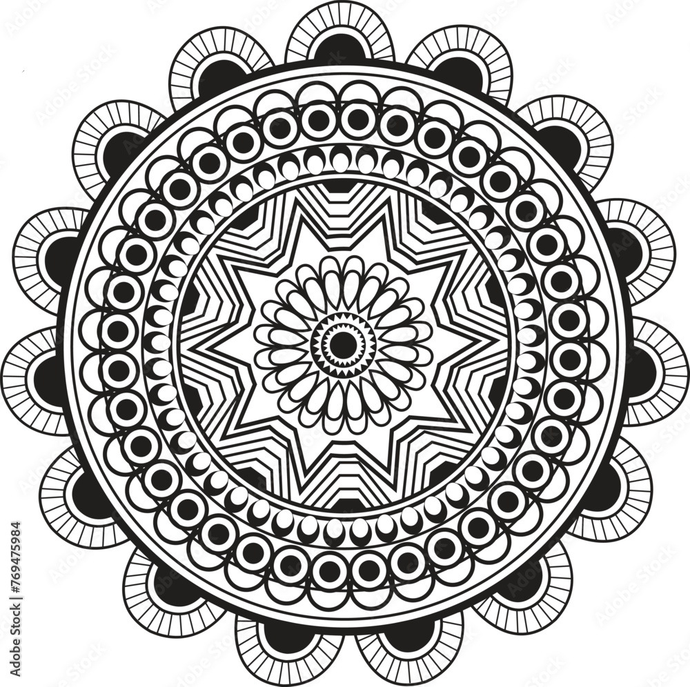 This is simple and vector Mandala background and This Mandala background is editable. This is simple and vector Mandala background and This Mandala background is editable.