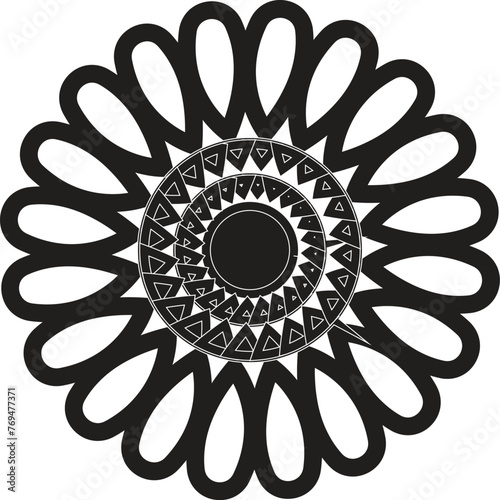 This is simple and vector Mandala  background and This Mandala background is editable.