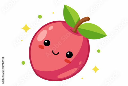 miracle fruit vector illustration