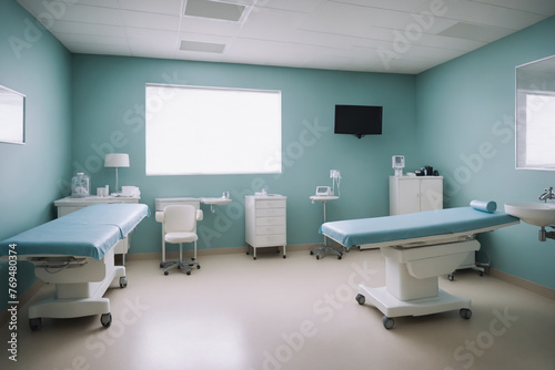 Empty medical room