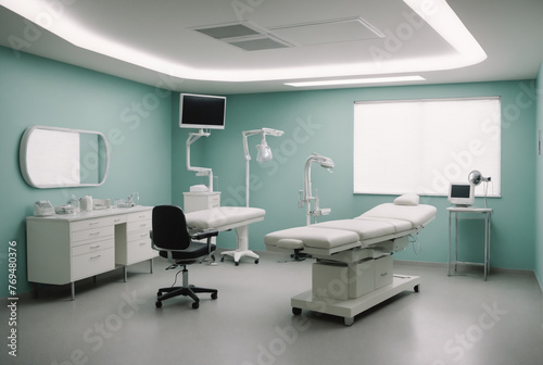 Empty medical room