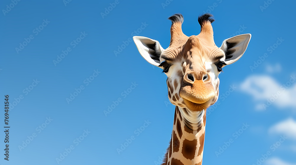 Fototapeta premium Giraffe portrait