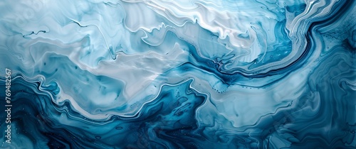 Water Waves in Blue Ocean Generative AI