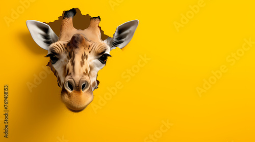 giraffe, creative art © jiejie