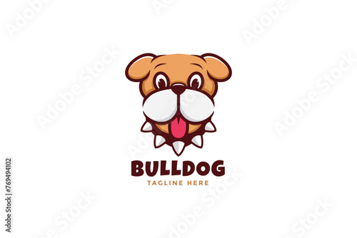 Bulldog Logo Vector Design Template