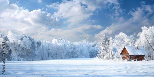 An image of winter season home