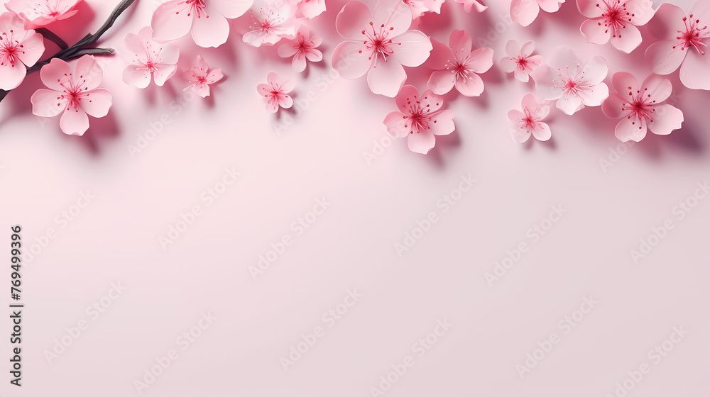 Fototapeta premium Beautiful flower background, symbolizing Valentine's Day, wedding, love