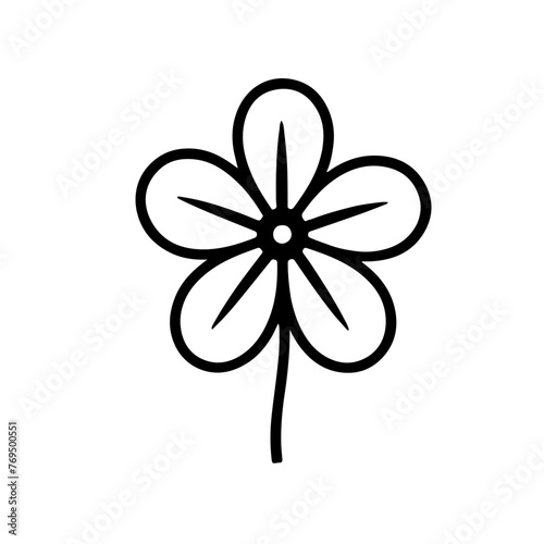 Flower vector illustration 