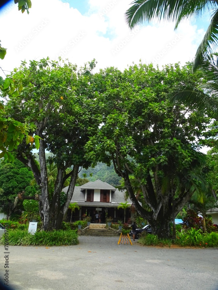 Seychelles, Mahe Island, the Grand Case Museum of the Takamaka distillery at Pointe au Sel