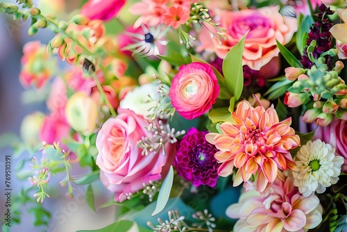 Vibrant Bloom Bouquet Artistry © Nour