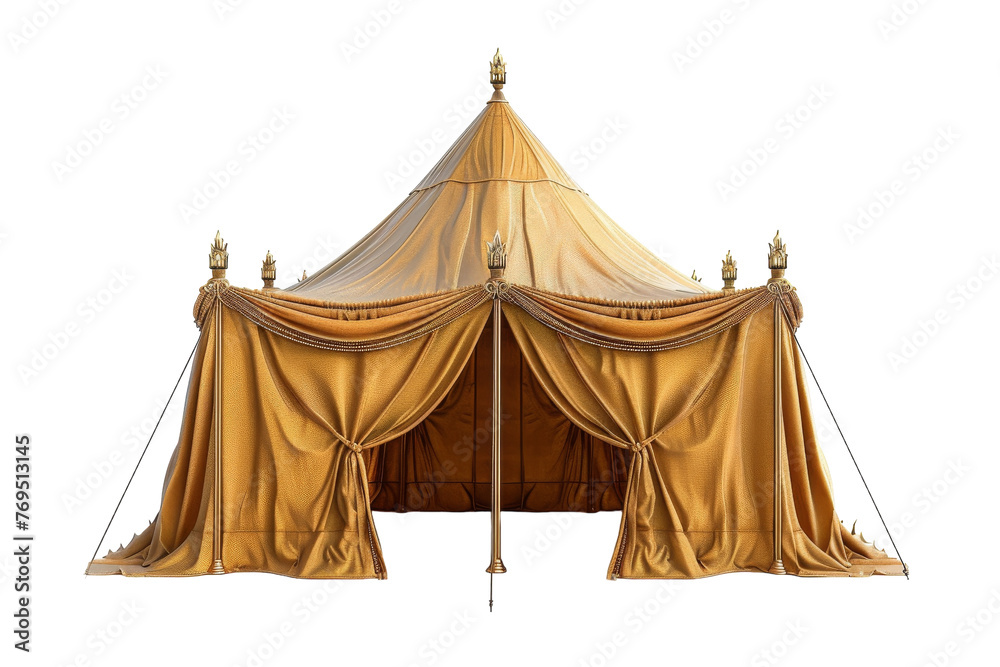 Large Tent With Curtains