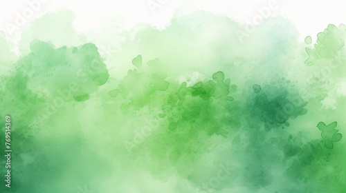 green vector colorful watercolor background photo