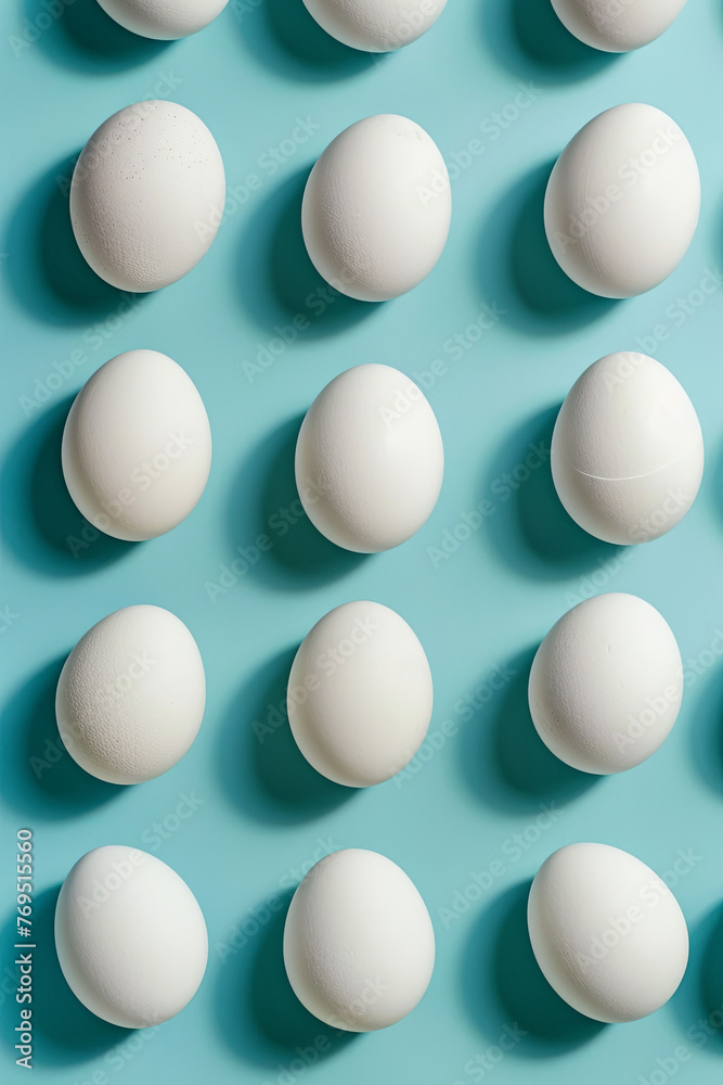 Isolated eggs Isolated eggs