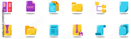 Set of Files & Folders icons