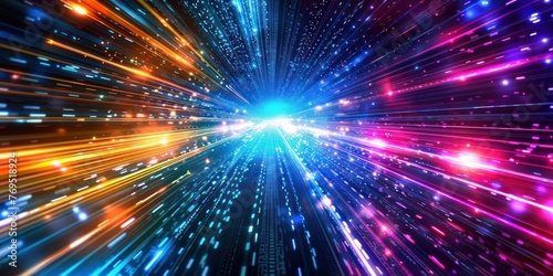 fast programming code moving at the speed of light 