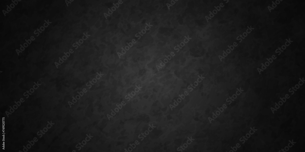 Dark black grunge wall charcoal colors texture backdrop background. Black Board Texture or Background. abstract grey color design are light with white gradient background. Old wall texture cement.