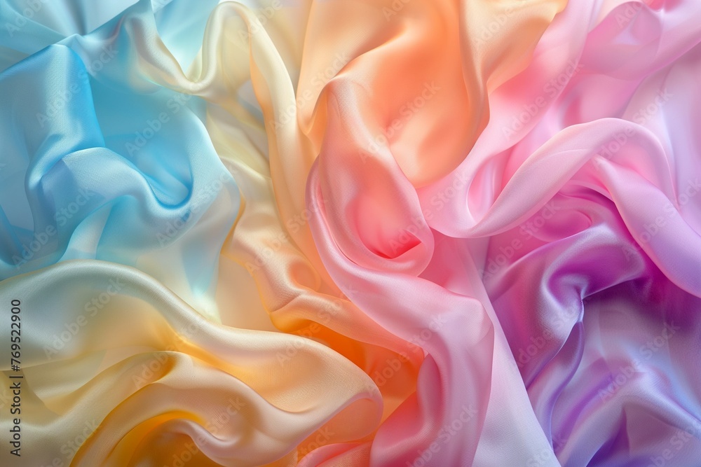 Obraz premium Abstract textil backgrouns with silk