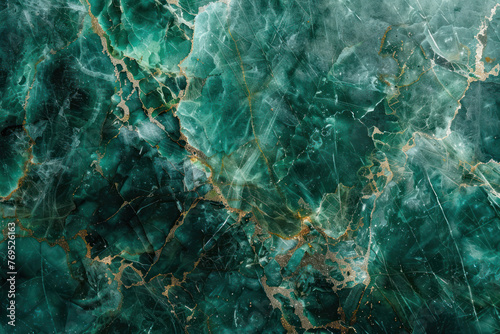Close Up of Green Marble Surface