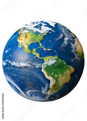 Earth science isolated on transparent background