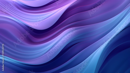 Digital purple and blue fantasy curve abstract graphic poster web page PPT background