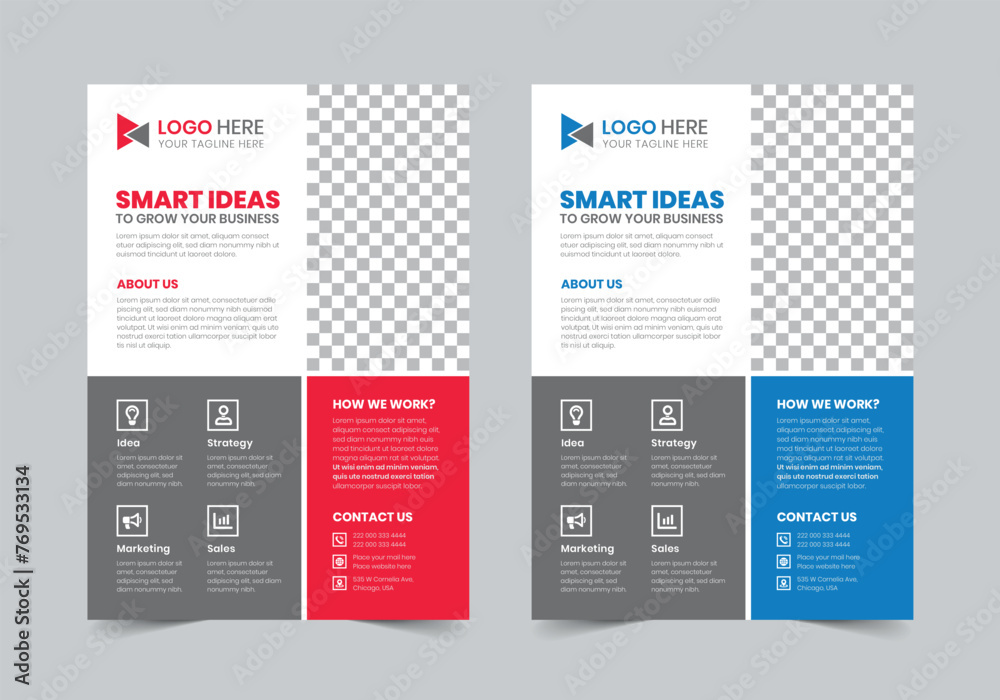 Professional Flyer Template | A4 | Print Ready Professional Flyer Template | A4 | Print Ready