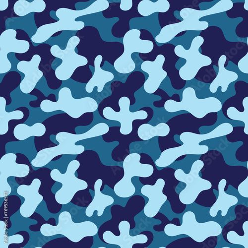 vector seamless camouflage army print pattern , duck hunter pattern