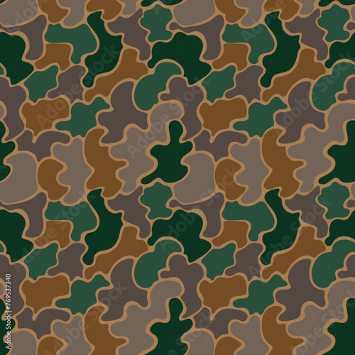 vector vintage camouflage, old school camouflage, duck hunter camouflage,