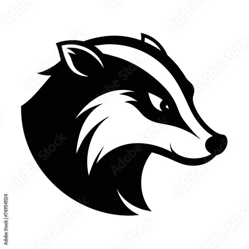 Eye-Catching Badger Side View Logo Icon Unveil Your Brand's Wild Side