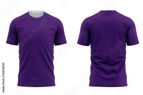 purple t shirt mockup 