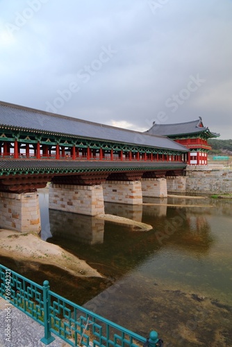 Woljeonggyo bridge in Gyeongju  South Korea