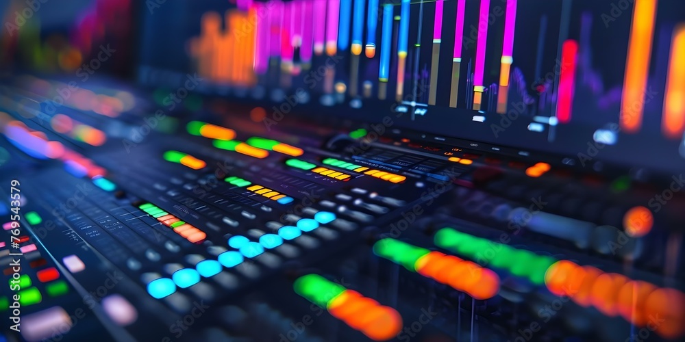 Optimized Results: Close-up of Computer Screen Displaying an Organized Maintenance Schedule Graph. Concept Maintenance Schedule, Computer Screen, Close-up Photography, Organized Display