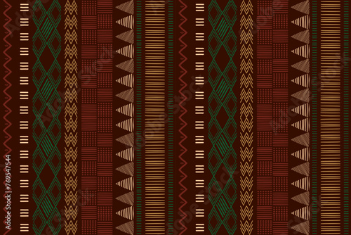 Ethnic pattern.beautiful pattern. folk embroidery,bohemian style,aztec geometric art ornament print.ethnic abstract Inkatha art.Seamless fabric.design for fabric, carpet, wallpaper, clothing	