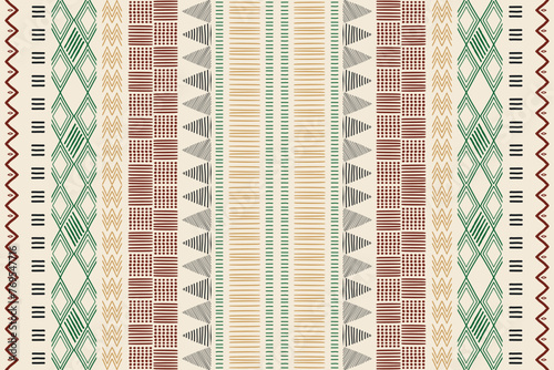 Ethnic pattern.beautiful pattern. folk embroidery,bohemian style,aztec geometric art ornament print.ethnic abstract Inkatha art.Seamless fabric.design for fabric, carpet, wallpaper, clothing	