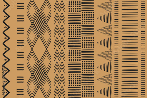 Ethnic pattern.beautiful pattern. folk embroidery,bohemian style,aztec geometric art ornament print.ethnic abstract Inkatha art.Seamless fabric.design for fabric, carpet, wallpaper, clothing	