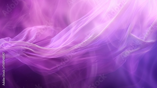 A bright and simple abstract background with a smooth blur in violet
