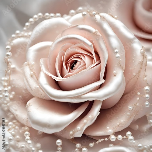 rings on rose petals