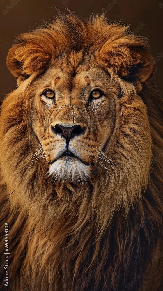 lion face lion face